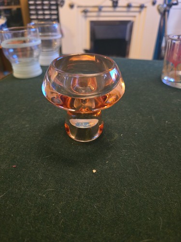 Peach coloured glass - peach,