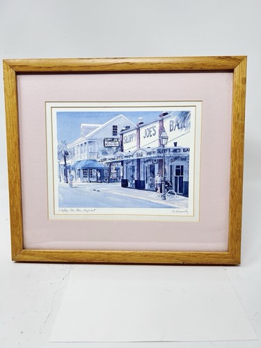 Framed and matted - and, of