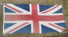 3.5yd Union Jack Flag Very Large Vintage 320cms x 160cms hand made #5