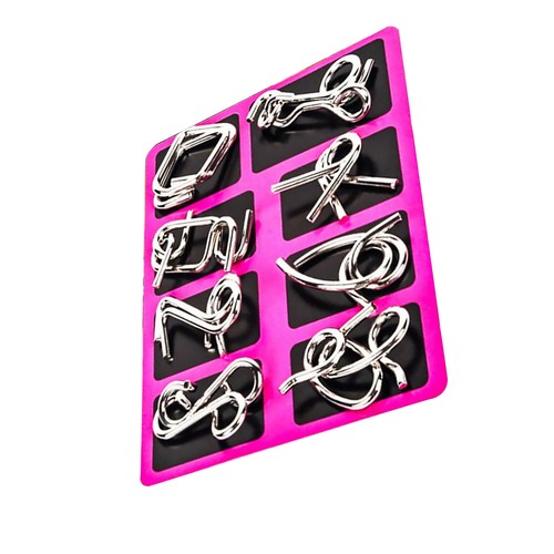 8pcs set metal - 8pcs/set, wire