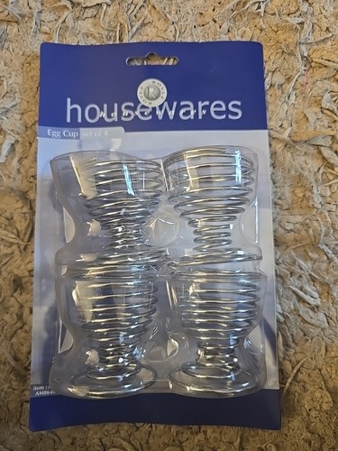 Metal egg cups set - set, of