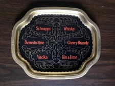 Vintage Small Metal Drinks