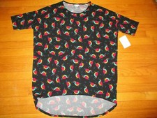 NWT LuLaRoe Irma Bird Print Tunic/Top/Shirt Size Medium