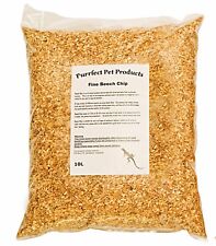  Beech Wood Chips Medium 10 Litre Bag Reptiles Snakes Lizards Caged Birds Parrot