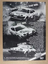 1979 Triumph TR7 rally cars
