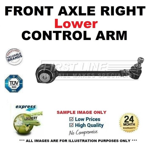 Front axle right lower - front,