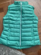 Marks & Spencer’s Gilet Waistcoat Size 10 Green  Down Feather Work Travel