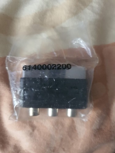 Rgb scart plug male - plug, rca