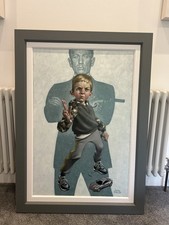 Craig Davison Original Commission  “ No Tim To Die” James Bond, Daniel Craig