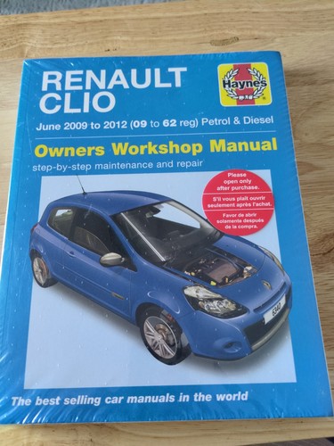 New haynes manual - haynes,