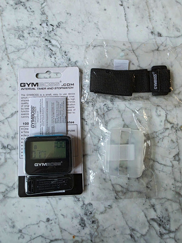 Gymboss interval timer - gymboss,
