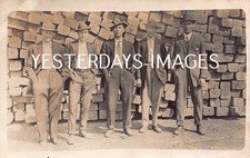 Five Workmen in Wood Yard