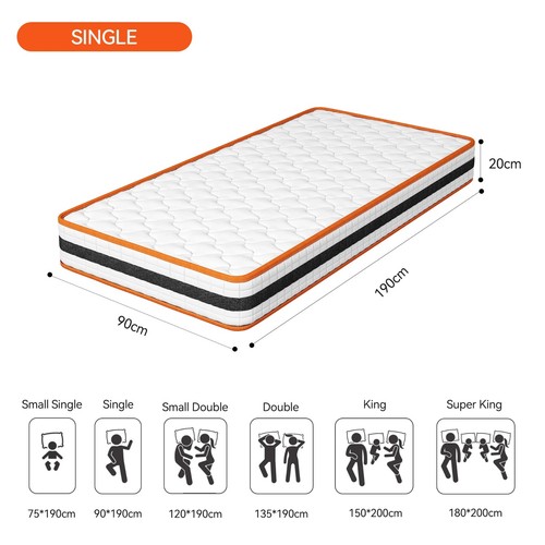 Hybrid memory foam mattress - memory,
