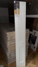 Victorian Shaker 4 Panel Bi-Fold Internal Door Kit 24"x78"x35mm White Primed