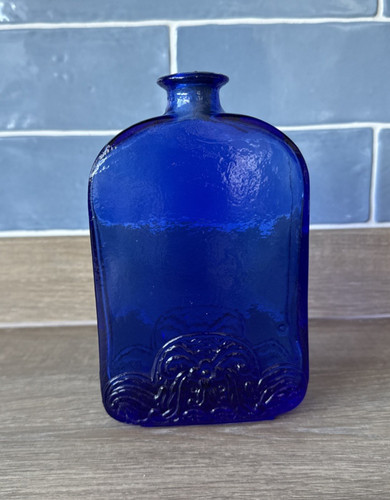 Vintage decorative cobalt - cobalt, blue