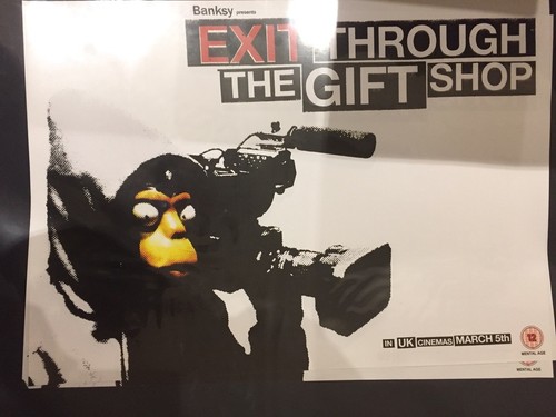 Original banksy exit through - exit,