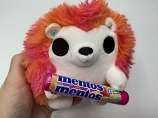 ZURU SNACKLES MENTOS FRUIT HEDGEHOG SMALL PLUSH SOFT TOY 5'' RARE EXCELLENT