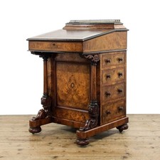 Antique Walnut Davenport Desk (M-6415)