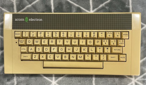 Acorn electron computer - electron, full