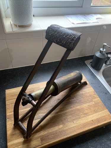 Vintage dunlop brass foot - vintage,