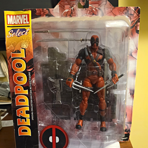 Marvel select deadpool action - marvel,