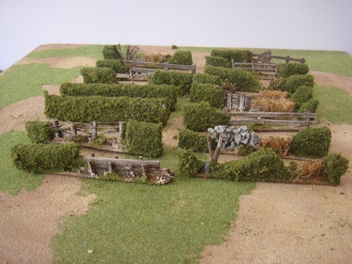 Hedge sections 28mm wargames - sections,