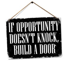 Metal Wall Sign - If