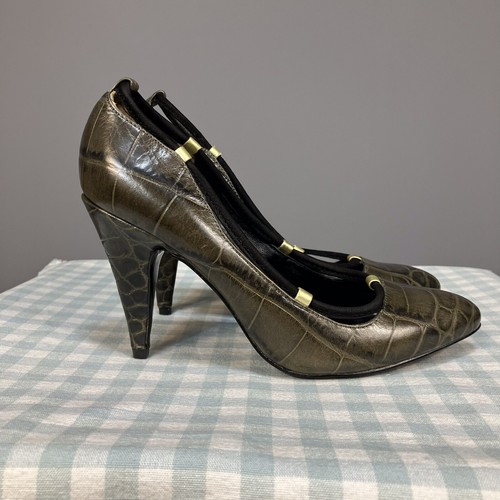 Reiss leather croc - croc, effect