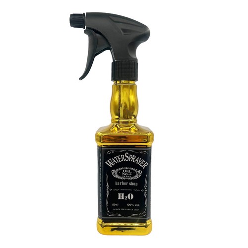 Silver water spray bottle - spray,