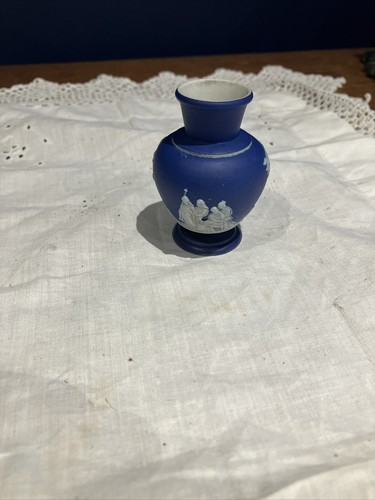 Vintage wedgewood dark blue - vintage,