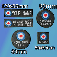 RAF ROYAL AIR FORCE Name Tape