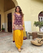 Beautiful Look Patiala Suit