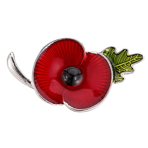 Crystal enamel pin brooch - crystal,