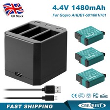 3x AHDBT-501 AHDBT501 Battery