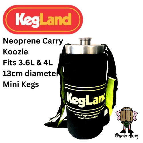 Mini keg koozie - to, fit