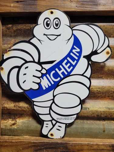 Vintage michelin man sign - michelin,