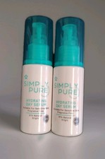 Superdrug Simply Pure Hydrating Day Serum Fragrance Free 50ml X2