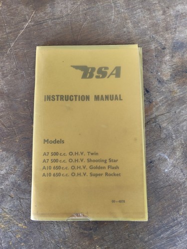 1971 bsa a10 shooting star - 1971,