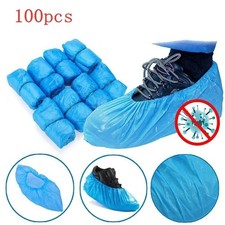 Waterproof Blue Shoe Covers