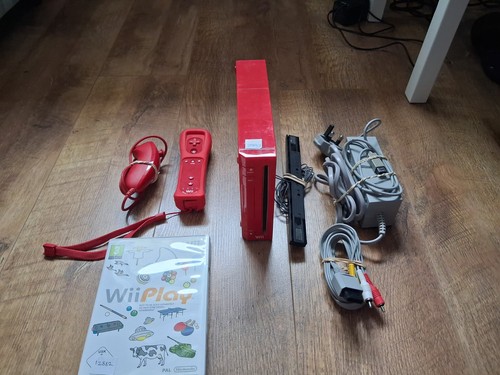 Nintendo wii red - nintendo,