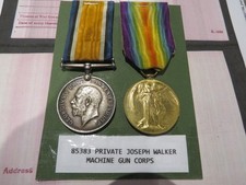 WW1 VICTORY/WAR MEDAL PAIR TO