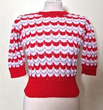 Womens Hand Knitted 1940s