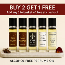 Designer Perfume Oil Rollerball 10ml | Alcohol-Free | Long Lasting | Mix & Match