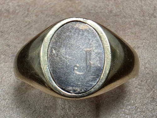 9ct masonic ring - 9ct,