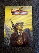 DOCTOR WHO 6 INTARSIA DESIGNS Magazine Book - BBC 1988 Knitting - RARE