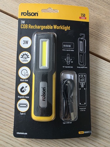 Rolson usb rechargeable - rolson, 3w