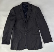Men’s AUSTIN REED 100% Wool 2-button Blazer Suit Jacket UK40L in Charcoal Grey