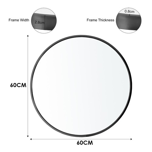 80cm large round wall - large,