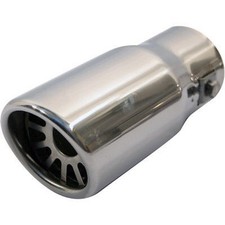 PEUGEOT 106 107 206 CC CHROME EXHAUST TAILPIPE FINISHER NEW UK