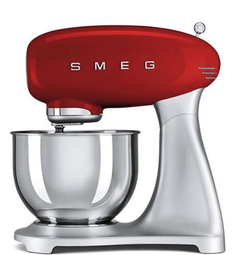 Smeg stand mixer red - red, 4.8l